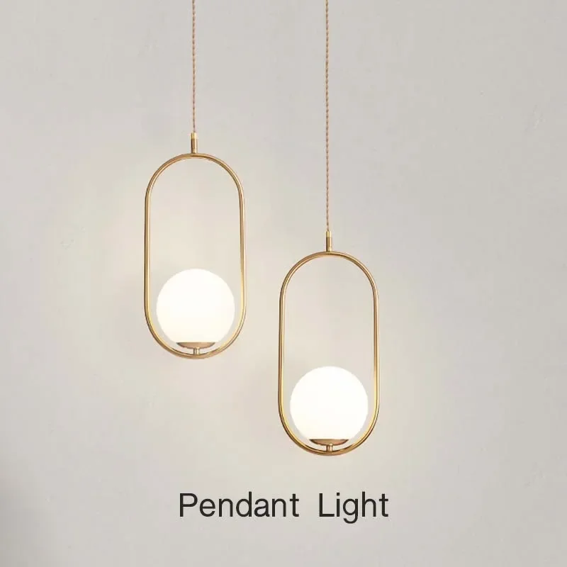  for dining room lamps modern luxury gold plating kitchen island bedside lustre pendant thumb200