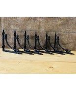6 Bookshelf Brackets Corbels Wall Cast Iron Rustic Farmhouse 6 1/2&quot; X 6 ... - $34.99