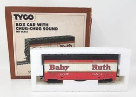 Tyco HO Scale Box Car With Chug-Chug Sound #902 Baby Ruth U105 - £11.74 GBP