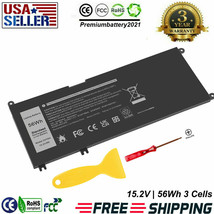33Ydh Battery For Dell Latitude 3380 3480 3490 3580 3590 Inspiron 7577 7586 56Wh - £30.59 GBP