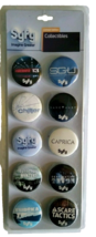 10 SyFy Pinback Button Badges Ghost Hunters Chiller Eureka Stargate Caprica - £11.18 GBP