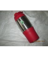 Red Thermal-16 oz-Travel-Coffee-Mug-Cup-Flip-Lid Sans BPA Free - £5.50 GBP