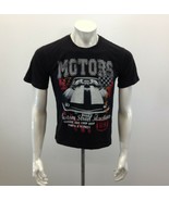 Custom Street Machine Graphic T shirt Boys Size 14/16 Black Tee - $7.92