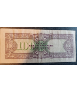 Japanese Government Banknote 100 Pesos, 5 pesos  from WWII - £7.89 GBP