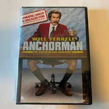 Anchorman: The Legend of Ron Burgundy (DVD, 2004) New Sealed #85-0955 - £6.15 GBP