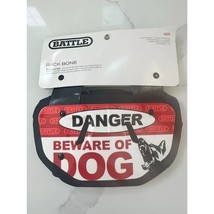 BATTLE Back Bone Youth High Impact "Danger" "Beware of Dog"  Football - $763.34 MXN