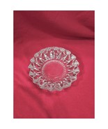 KIG Indonesia Crystal Cut Glass Ash Tray, Pipe Holder, Trinket Organizer - £7.44 GBP