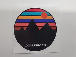 MLone Pine California Mt Whitney | Decal Vinyl Sticker | Cars Trucks Van... - £2.09 GBP