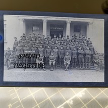 Vintage Photo Négative Group Of Soldiers Probably Between 1917-1919 WWI - $191.47 MXN