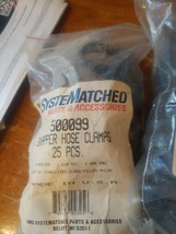 OEM NOS Lot 25 OMC Outboard Marine System Matched Snapper Hose Clamps # ... - £14.30 GBP