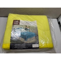 Bibb Blanket Carousel Supreme 100% Virgin Polyester Yellow 72x90 Double MCM - $615.57 MXN