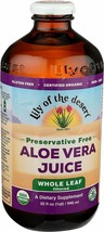 Lily Of The Desert Organic Aloe Vera Juice, Whole Leaf, No Preservatives... - $19.59