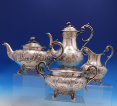 Henry Holland English Victorian Sterling Silver Tea Set 4pc Circa 1846 (#7615) - £3,496.72 GBP