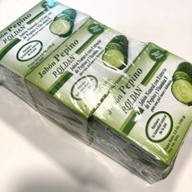 Lot Of 6 Cucumber Soap Natural Soap With Vitamin E Moisturizer - £23.32 GBP