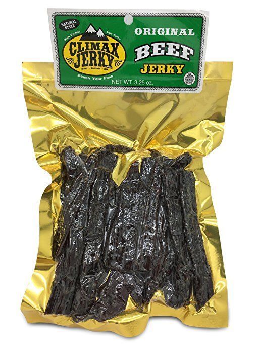 Primary image for Climax Jerky BEST Premium Thin Cut 3.25 OZ. Original Beef Jerky