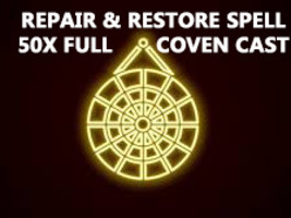 50X COVEN CAST FIX REPAIR RESTORE EXTREME ALEXANDRIA MAGICK WITCH COVEN Cassia4  - $53.77