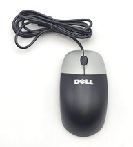 Vintage Dell Usb Optical Wheel Mouse M-UVDEL1 Dark Gray Clean Tested Ships Today - $8.56