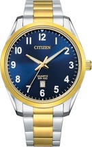 Citizen Men&#39;s Quartz Dress Watch with Stainless Steel Strap - $119.95