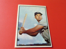1953 Bowman Color # 13 Gus Zernial Philadelphia Phillies Baseball - $24.99