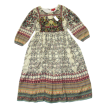 NWT Anthropologie Bhanuni by Jyoti Avery Far Fields Beaded Midi Dress 0 $248 - £86.73 GBP