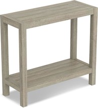 Safdie &amp; Co Dark Taupe Farmhouse Entry Table, Console Tables For Entryway, Use - £66.40 GBP