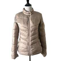 Via Spiga Packable Puffer Jacket Lightweight Smocked Quilted Women&#39;s Size S - $34.65