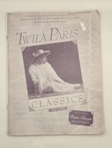 Twila Paris Classics Sheet Music Book Classic Songs include Photo Album VG-1990 - $18.37