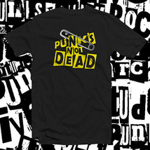 Punk&#39;s Not Dead Cotton T-SHIRT Classic &#39;70s &#39;80s Cbgb New York Ramones Clash - £13.91 GBP+
