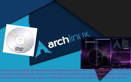Arch Linux Live/Install Dvd Latest Version Fast Shipping Usa - £7.69 GBP