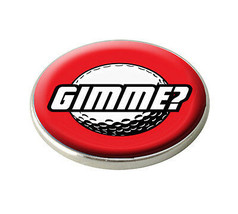 Asbri &quot; Gimme &quot; Golf Ball Marker. - £2.31 GBP