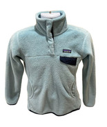 Patagonia Women&#39;s Re-Tool Snap-T Polartec Fleece Pullover Blue Size Smal... - £31.62 GBP