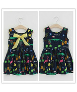 1pcs Girls Baby Summer Clothes Cartoon Sleeveless Kids Toddler Cotton Dr... - $8.20 CAD