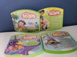 Lot Of 4 Leap Frog Baby Little Leaps Learning Steps Interactive Disc Dvd - £17.81 GBP