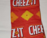 Cheez It Crackers Men&#39;s Novelty Crew Socks 1 Pair Red Shoe Size 6-12 - £9.45 GBP
