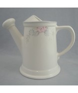 Pfaltzgraff Wyndham Floral Stoneware Watering Can Vase Planter Utensil H... - €18,59 EUR