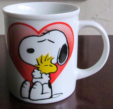 1958-1965 Schultz SNOOPY Peanuts Characters &quot;Gee, Somebody Cares&quot; White Porcelai - £11.74 GBP