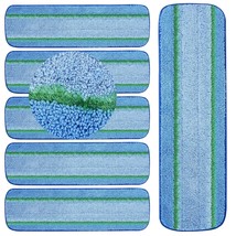 6 Pack Replacement Pads For Bona Family Of Mops, Deep Cleaning Microfiber Mop Pa - $27.99