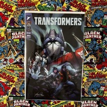 Transformers #1 Siya Oum Exclusive Trade Dress and Foil Variant Set Lot of 2 - £79.93 GBP