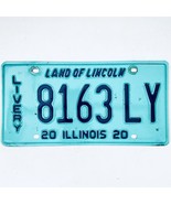 2020 United States Illinois Land of Lincoln Livery License Plate 8163 LY - $20.22 CAD