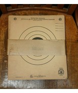 NRA OFFICIAL 50FT SLOW FIRE PISTOL TARGET OUTERS LABORATORIES ONALASKA W... - £17.23 GBP