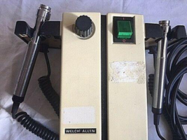 Welch Allyn Wall Transformer Otoscope &amp; Ophthalmoscope No Heads hospital... - £100.91 GBP