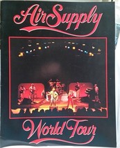 AIR SUPPLY - NOW &amp; FOREVER TOUR CONCERT PROGRAM BOOK - MINT MINUS CONDITION - $20.00