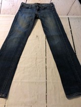 J. Crew Women&#39;s Jeans Slim Straight Leg Distressed Stretch Jeans Size 27 x 32 - £22.70 GBP