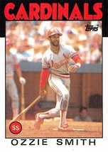 1986 Topps #730 Ozzie Smith St. Louis Cardinals ⚾ - £0.70 GBP