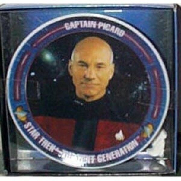 Primary image for Star Trek: Next Generation TV Series Capt Picard Porcelain Mini Plate 1992 MINT
