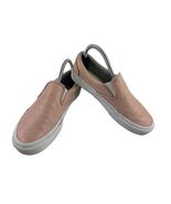 Vans Off the Wall Sneakers Women 7.5M Shoes Salmon Pink Leather Slipon C... - €23,81 EUR