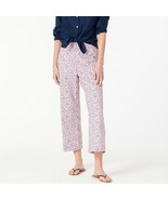 J Crew Pull-On Crop Pants with Pockets Liberty Phoebe Floral Size 4 - $70.00