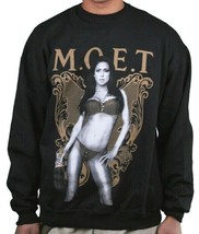 T.I.T.S. Dos En La Camisa M.O.E.T Dinero Sobre Todo Sudadera Negra Dorada L - $14.96