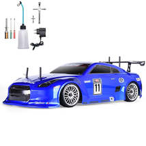 HSP On Road Racing Drift RC Car 1:10 Scale 4wd Two Speed  Nitro Gas Power Remote - £177.30 GBP+