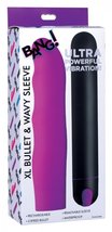 Bang! XL Bullet Vibrator and Swirl Sleeve Purple - £47.72 GBP